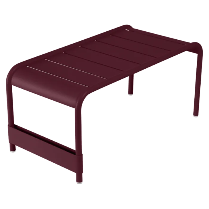 Speciale Aanbieding Fermob Luxembourg voetenbank 86x44 cm-Black Cherry