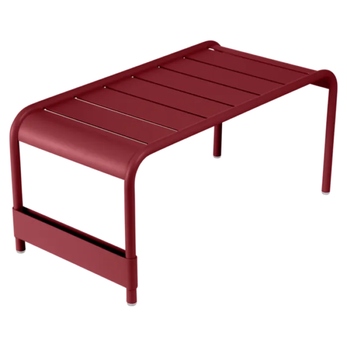Fermob Luxembourg voetenbank 86x44 cm-Chili Actieprijs