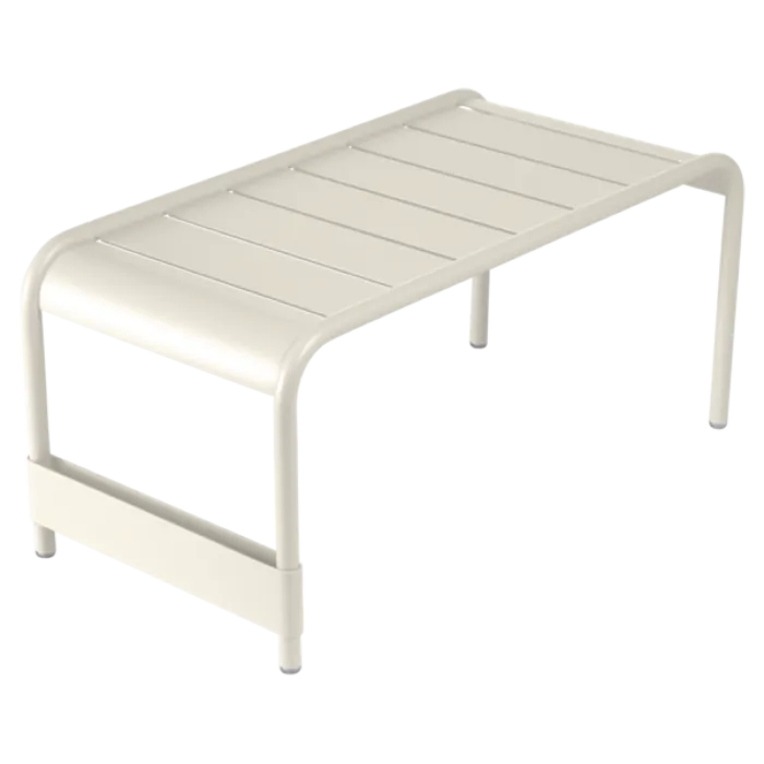 Fermob Luxembourg voetenbank 86x44 cm-Clay Grey Gereduceerde Prijs