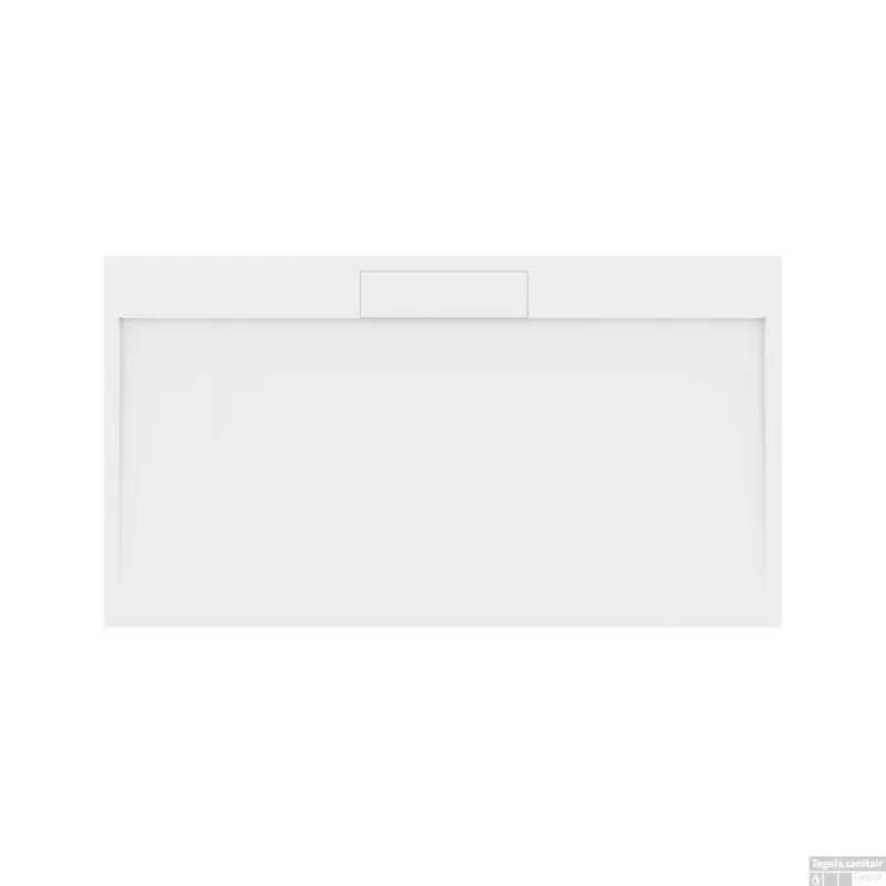 Douchebak Gegoten Marmer Sapho Irena 160x90x3.5 cm Rechthoek Wit Nu Kopen