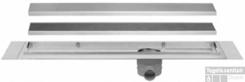 Easy Drain Multi Taf Afvoergoot 200 Cm.rooster Als Zero Of Tegel Design Rvs Nu Kopen