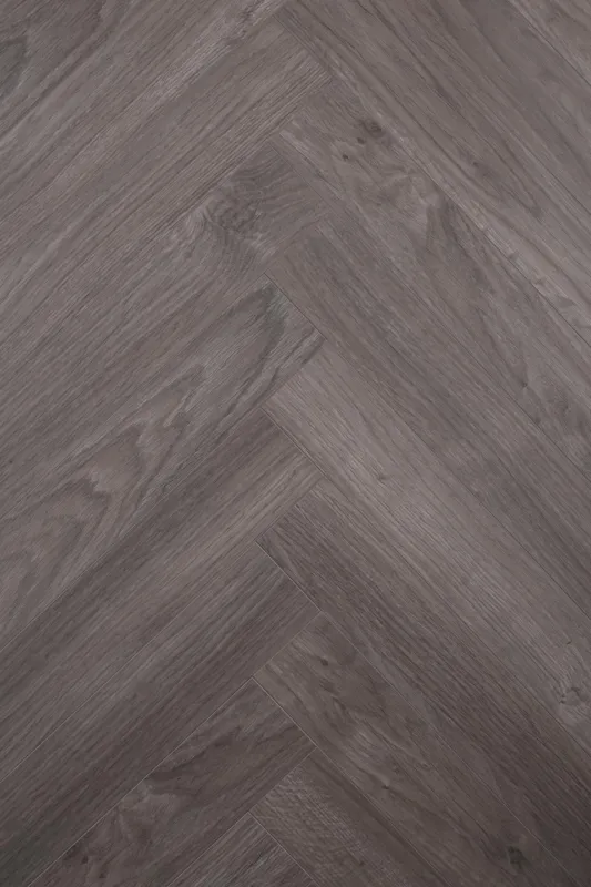 Nu Kopen laminaat-vloeren herringbone-indium-grijs