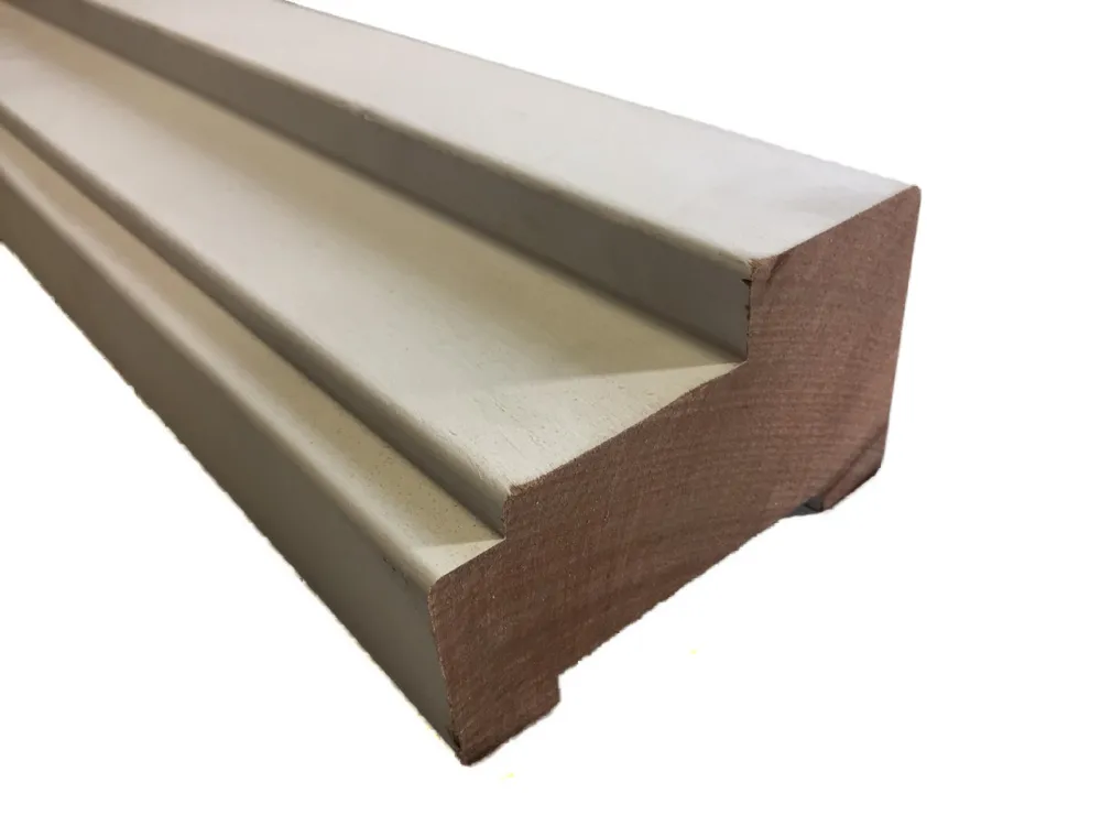 A Stijl en bovendorpel 66 x 110 mm - Kozijn stijl 590 cm Laatste Versie