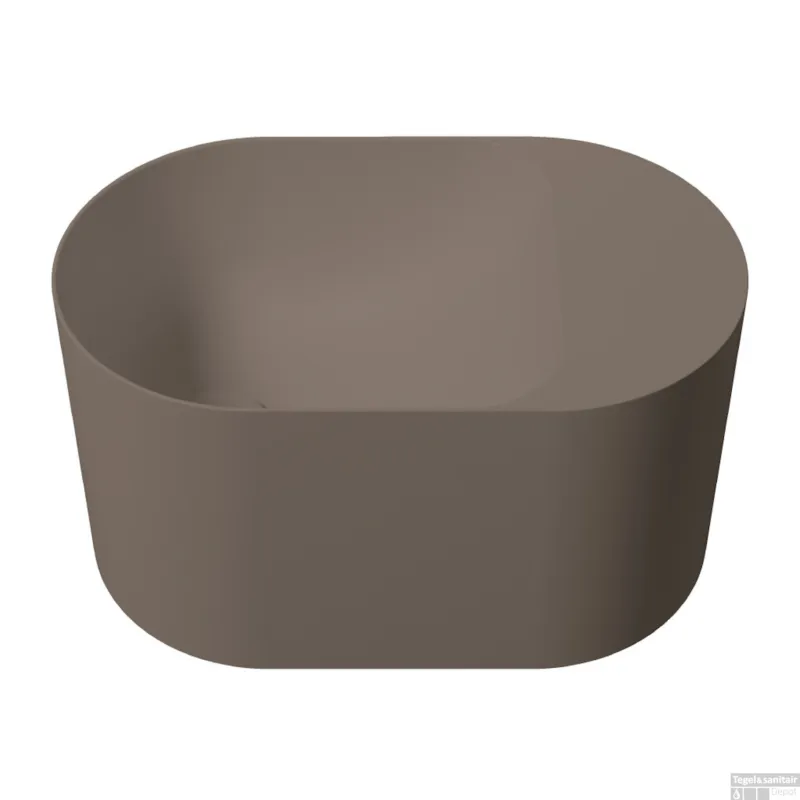 Waskom Zydra Guadiana 50x30 cm Moka Weekendaanbieding