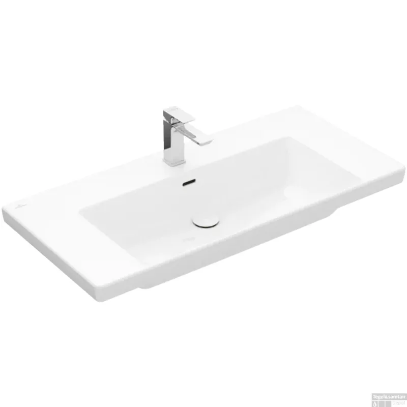 Wastafel Villeroy & Boch Subway 3.0 100x47x16.5cm Wit Alpin Veilige Betaling