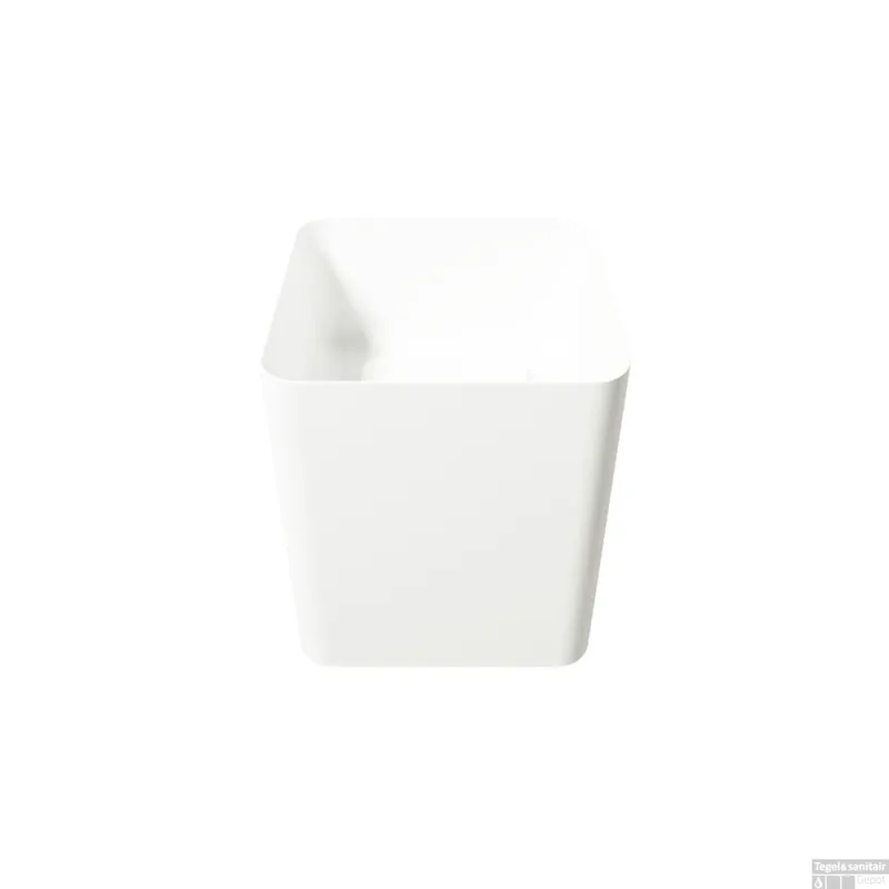 Waskom Zydra Aris 42x42 cm Glacier White Direct Beschikbaar