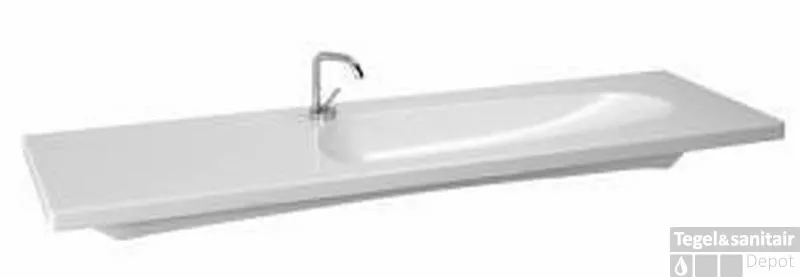 Seizoensaanbieding Laufen Palomba Meubelwastafel 160x50 Cm.1x Kaangat M/overloop Lcc Wit