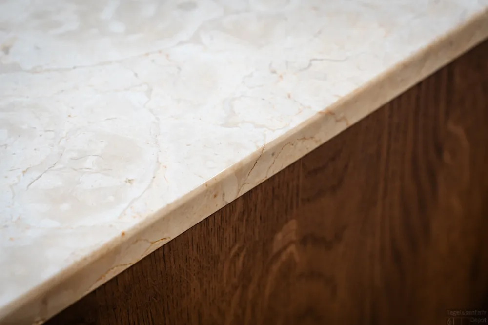 Afdekblad Loutro Marmer Mat Beige 140x200 cm Beperkte Voorraad