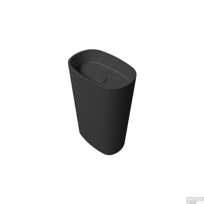 Direct Beschikbaar Vrijstaande Waskom Zydra Olympia 55x36 cm Negro