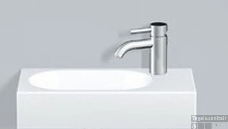 Beperkt Aanbod Alape Xxs 450 Fontein 450x236 Li.kr.gat Re.m/afvoerplug Z/overl. Wit