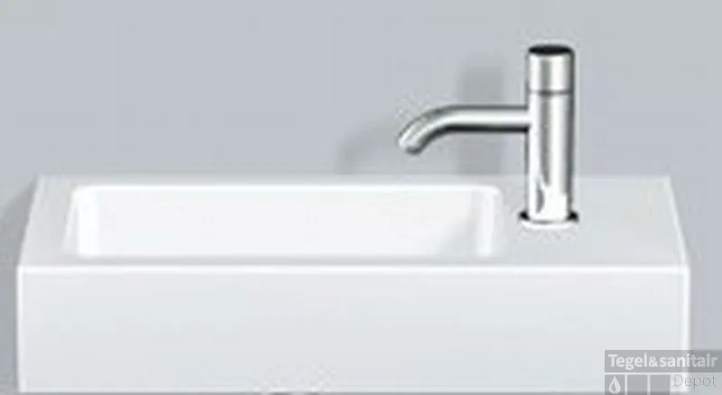 Lage Kosten Alape Wt Serie Fontein 50x26,8 Cm. Links Met Kraangat Wit