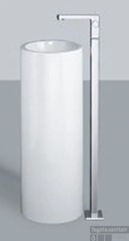 Voordeelprijs Alape Wt Serie Wastafel 32,5x90cm.vrijstaand/m/afv/bev.z/krg Z/ov Wit