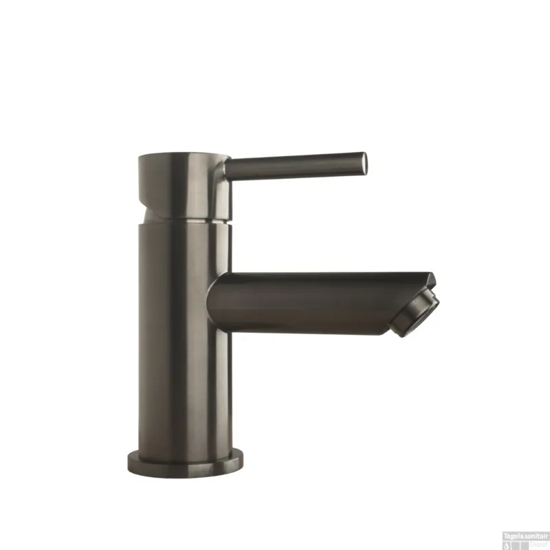 Wastafelkraan BWS Colorato Ensy Laag Gunmetal Uitverkoop