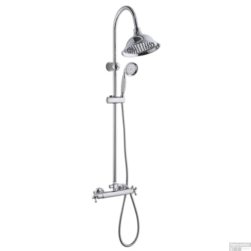 Bestseller Regendouche Thermostatisch VM Retro Chroom (met handdouche)