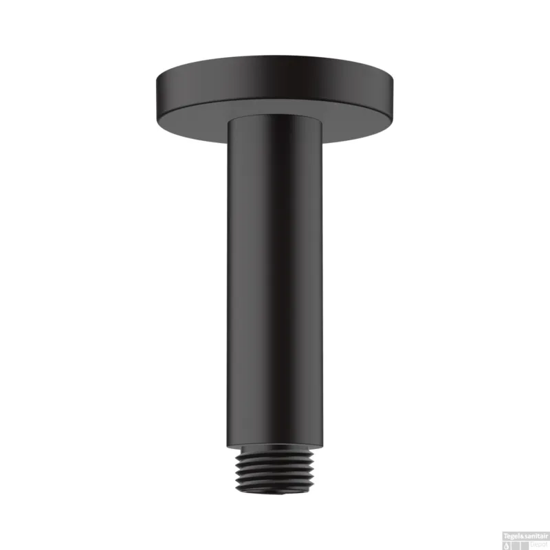 Koop Online Plafond Aansluiting HansGrohe Vernis Blend 100MM Mat Zwart
