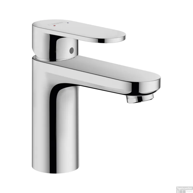 Koop Online Wastafelmengkraan HansGrohe Vernis Blend 100 Eengreeps Met Metalen Trekwaste Chroom