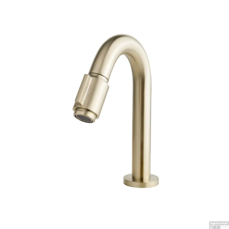 Goedkoop Toiletkraan Wiesbaden Victoria Luxe 1/2‘‘ Geborsteld Messing Goud
