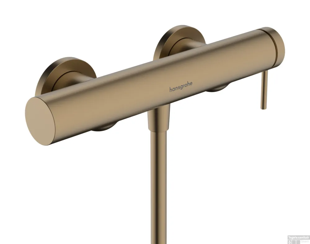 Veilige Betaling Hansgrohe Tecturis S ééngreeps douchekraan opbouw, Brushed Bronze