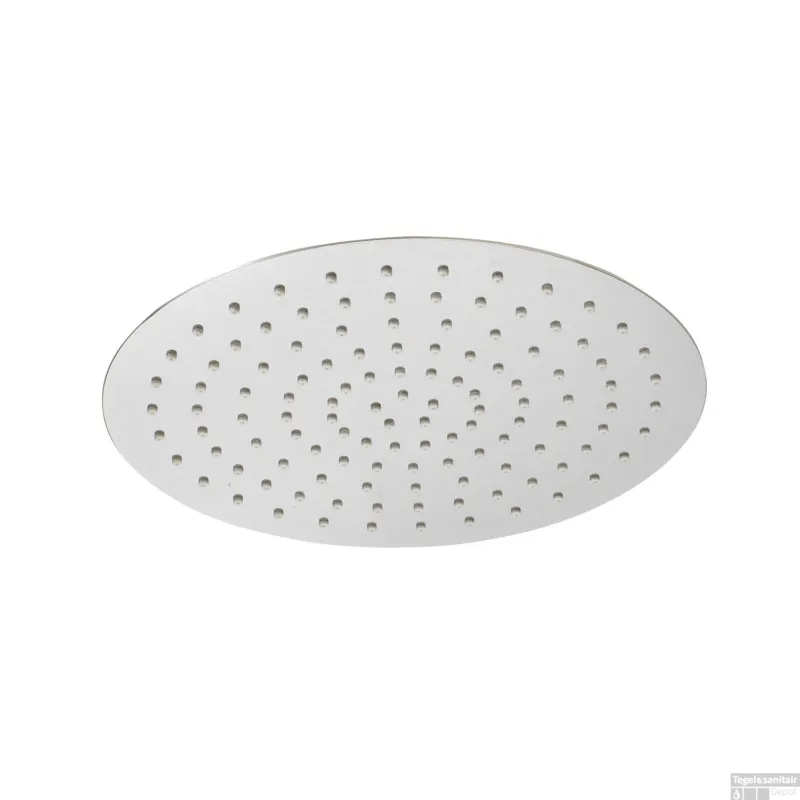 Koopje BWS Hoofddouche Luxe Rond Ultra Plat 20cm Chroom