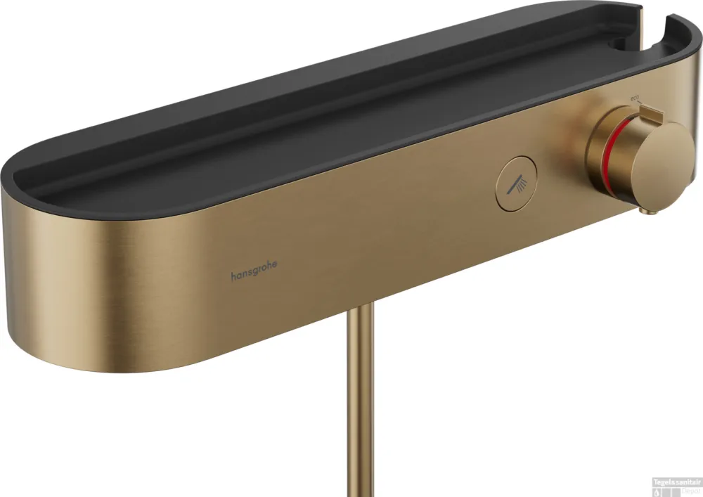 Nieuw Hansgrohe ShowerTablet Select 400 opbouw douchethermostaat, Brushed Bronze