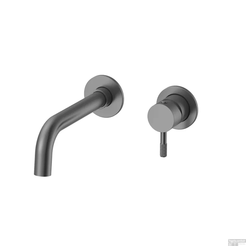 Nieuw Afbouwdeel Wastafelmengkraan BWS Sensa Cold Start Inbouw Hendel Gunmetal PVD