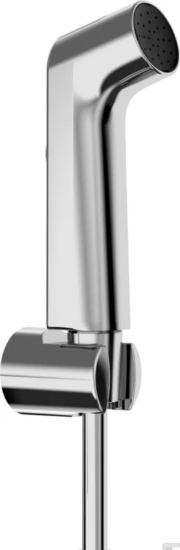 Seizoensaanbieding Hansgrohe bidenthanddouche 1jet EcoSmart met douchehouder en hogedrukslang 125 cm, chroom