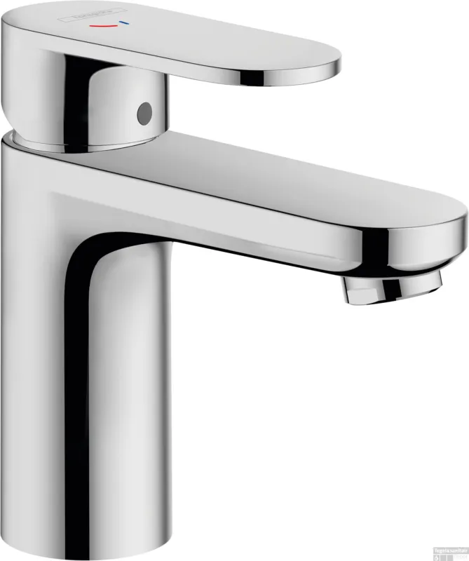 Hete Deal Hansgrohe Vernis Blend ééngreeps wastafelmengkraan 100 CoolStart met afvoerplug, chroom