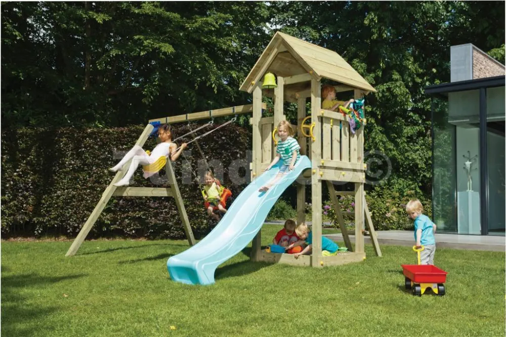 Lage Prijs Zelfbouwspeeltoestel Kiosk - Toren Kiosk - gezaagd 88x88