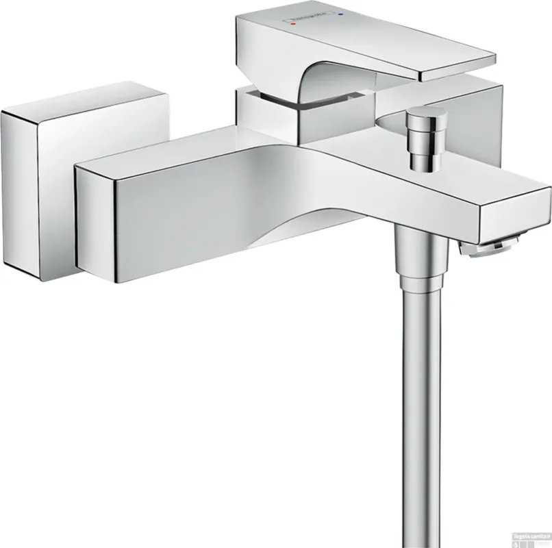 Betrouwbaar Hansgrohe Metropol ééngreeps badmengkraan opbouw, chroom