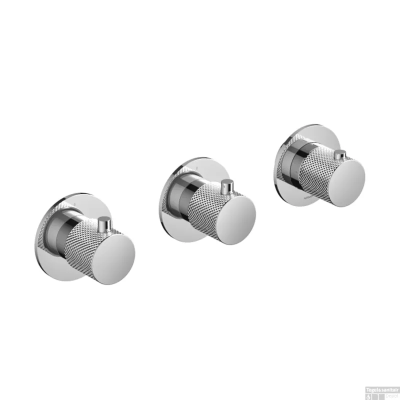 Thermostatische Douchekraan Hotbath Cobber X Inbouw Met 2 Stopkranen Chroom Favoriet