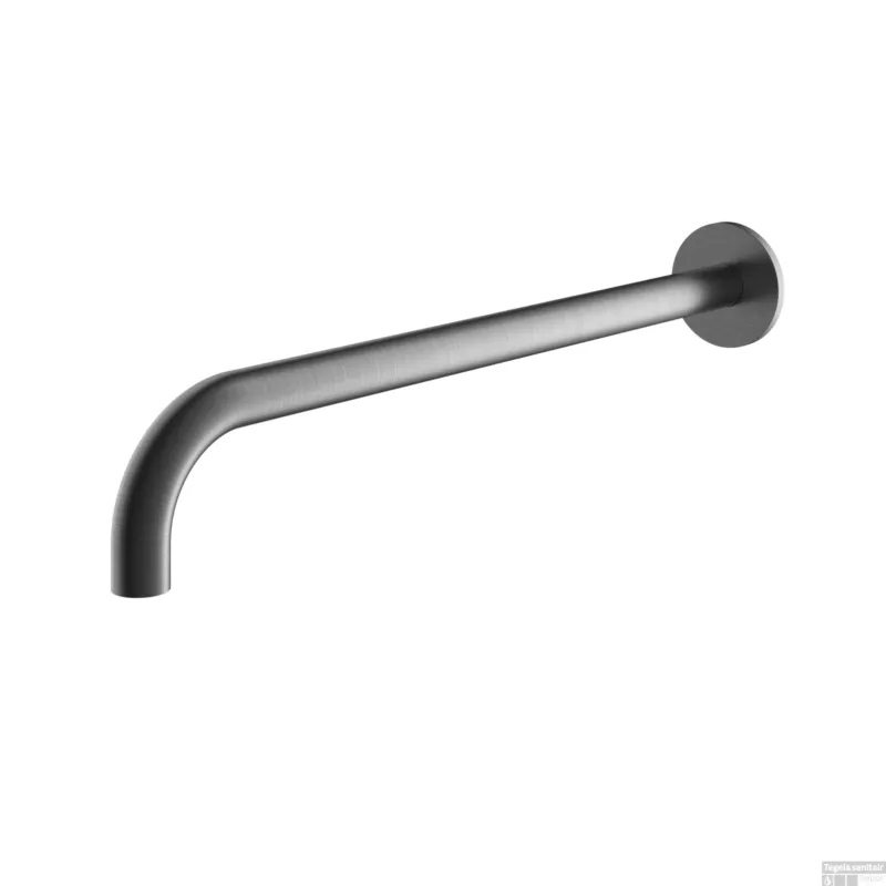 Beperkte Voorraad Wandarm Hotbath Archie 40 CM Geborsteld Gunmetal PVD