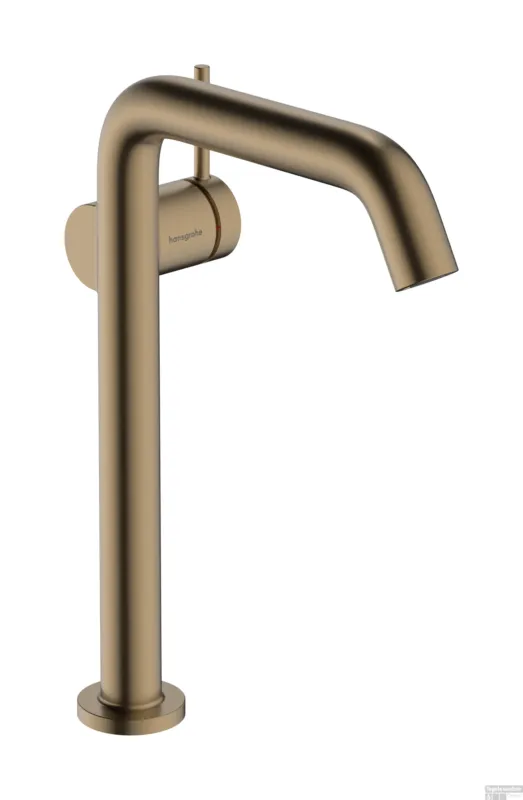 Tijdelijk Beschikbaar Hansgrohe Tecturis S 240 Fine CoolStart ééngreeps wastafelmengkraan met PushOpen, Brushed Bronze