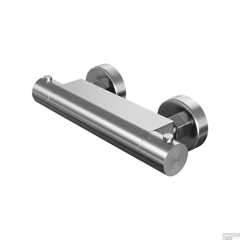 Opbouw Douchekraan Brauer Brushed Thermostatisch Geborsteld RVS Beperkte Voorraad
