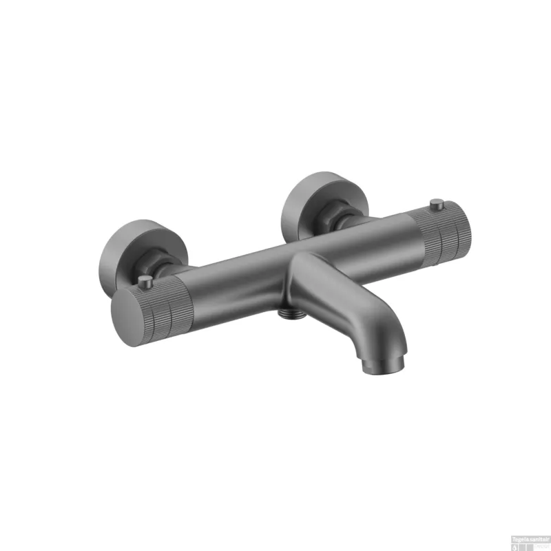 Alleen Vandaag Thermostatische Badkraan BWS Sensa Thermostatisch Opbouw Knoppen Geborsteld Gunmetal PVD