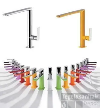 Rechtstreeks Van De Fabrikant Tres Loft Colors keukenkraan zwart 20044001NE