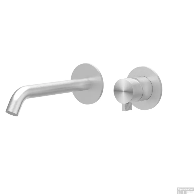 Shop Nu Inbouw Wastafelmengkraan IVY Tribe 2-gats Coldstart Geborsteld RVS316