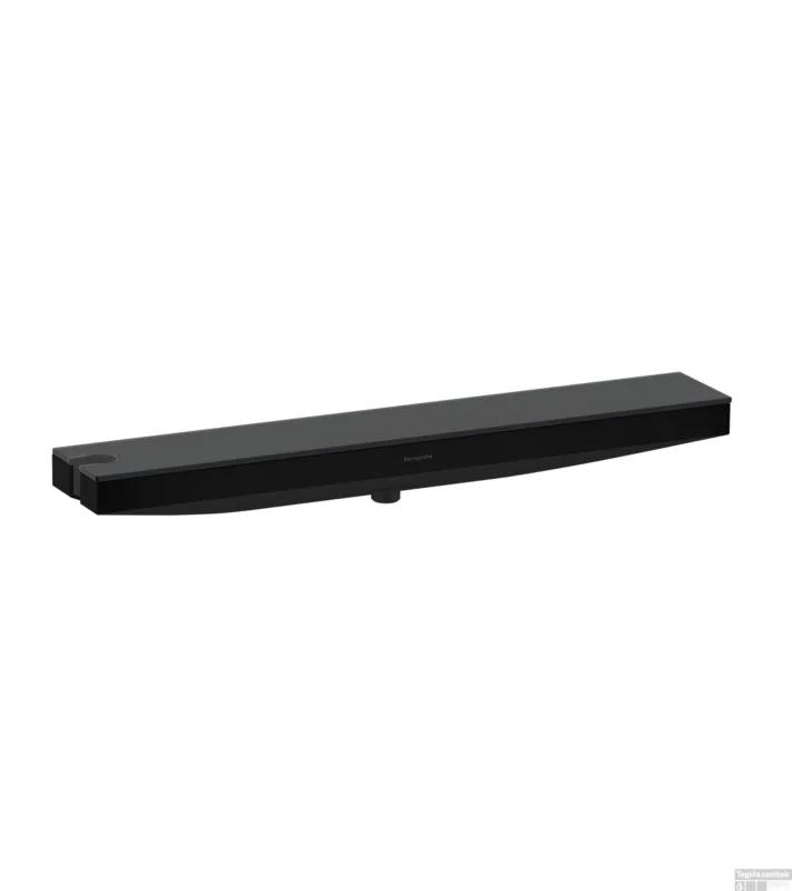 Direct Beschikbaar Hansgrohe Rainfinity muuraansluiting Porter 500 met douchehouder en planchet L, mat zwart