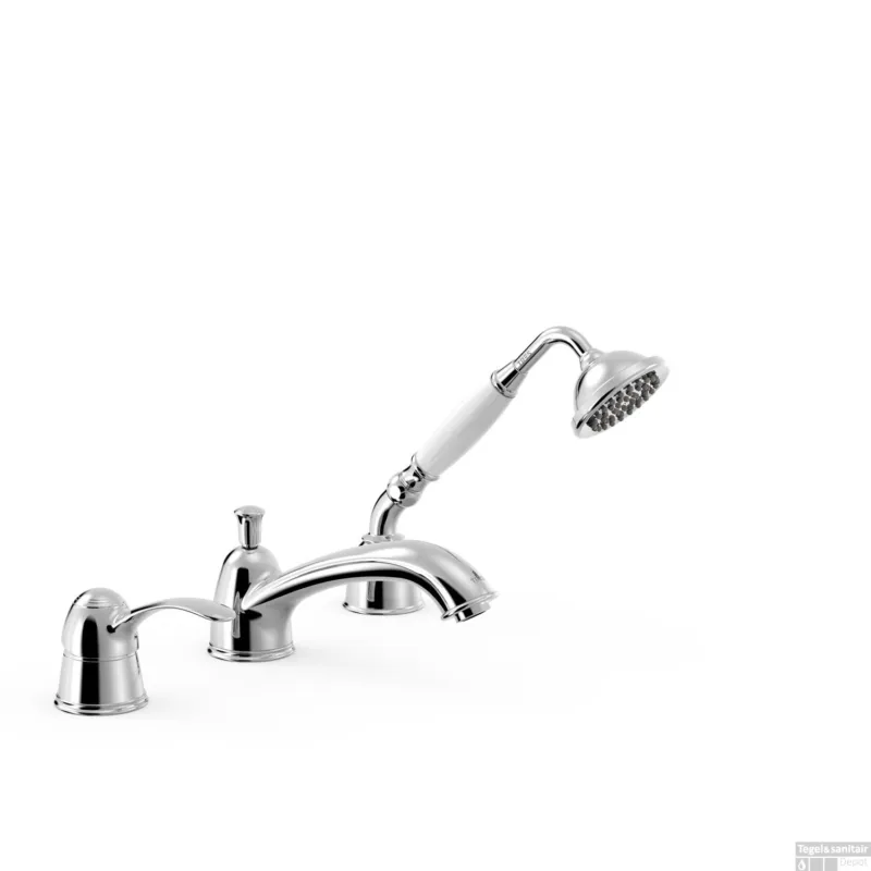 Korting Badrandkraan Tres Clasic Mengkraan Incl. Handdouche Chroom