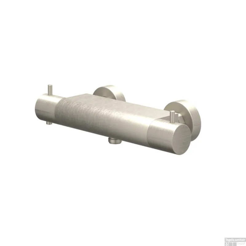 Fabrieksprijs Douchethermostaatkraan IVY Bond Opbouw Cooltouch Geborsteld Nickel PVD
