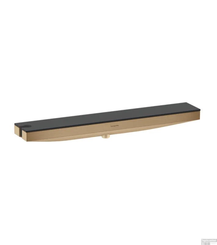 Hansgrohe Rainfinity muuraansluiting Porter 500 met douchehouder en planchet L, Brushed Bronze Gereduceerde Prijs