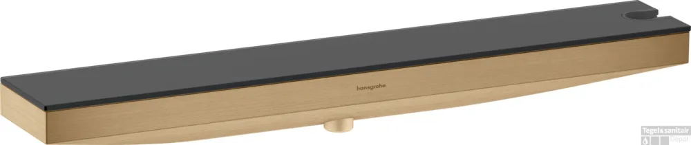 Express Levering Hansgrohe Rainfinity muuraansluiting porter 500 met douchehouder en planchet R, Brushed Bronze