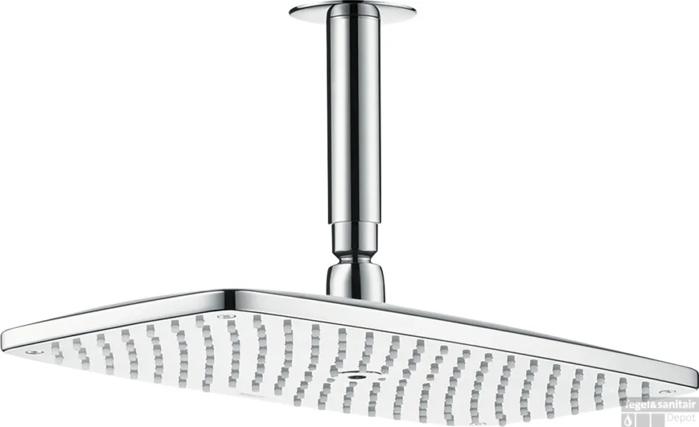 Lage Kosten Hansgrohe Raindance E hoofddouche 360 1jet EcoSmart met plafondaansluiting, chroom
