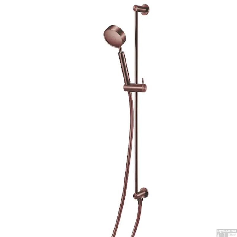 Seizoensaanbieding Glijstangset Qisani Flow Geborsteld Copper