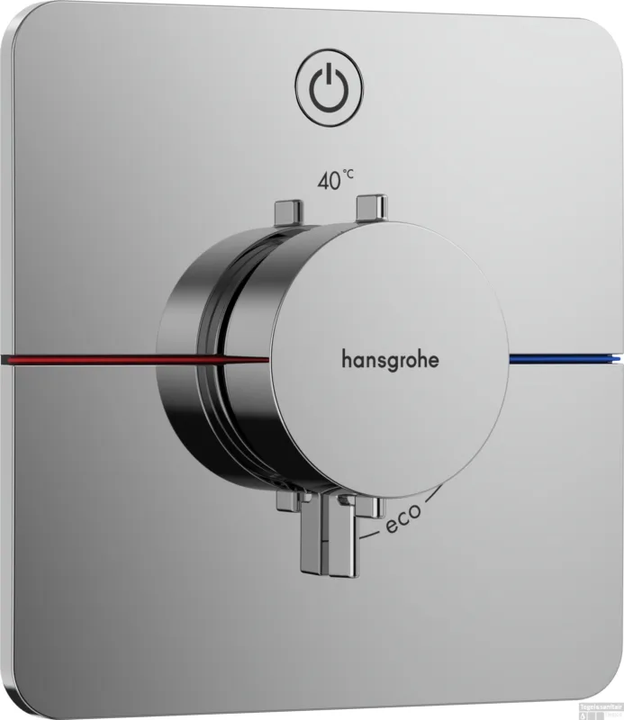 Nieuw Hansgrohe ShowerSelect Comfort Q thermostaat inbouw voor 1 functie, chroom
