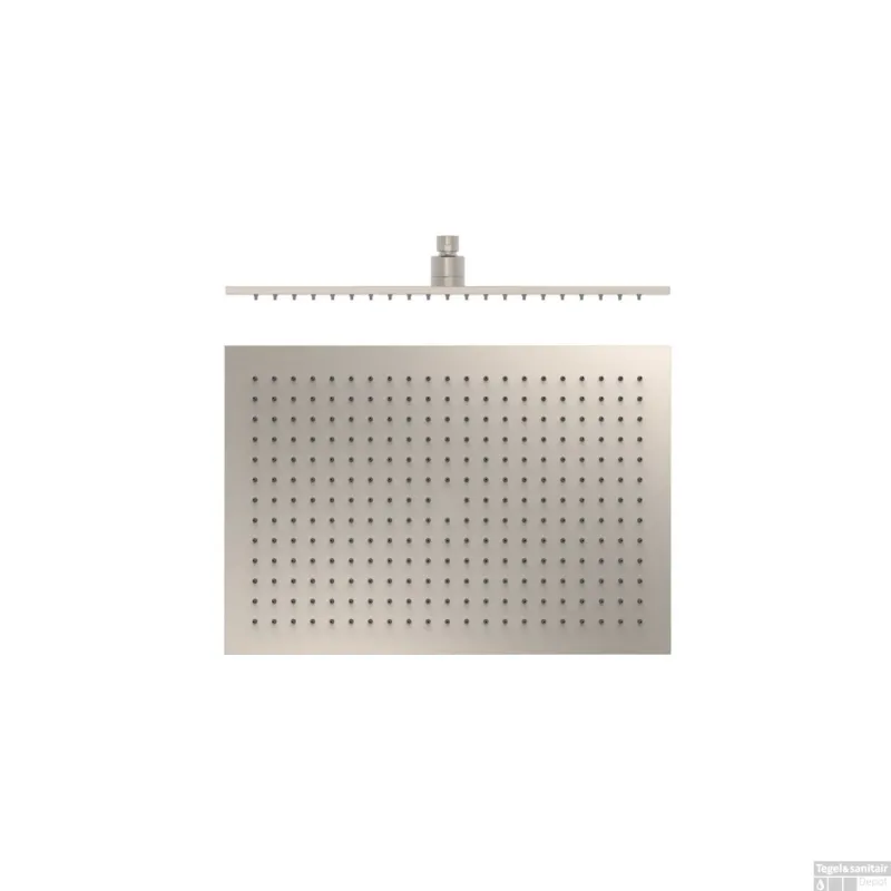 Hete Deal Hoofddouche Tres Plafonduitloop 45x31.5 cm Staal