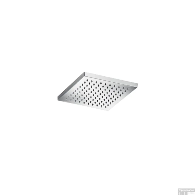 Hoofddouche Hotbath Mate 30x30 cm Vierkant Opbouw Chroom Favoriet
