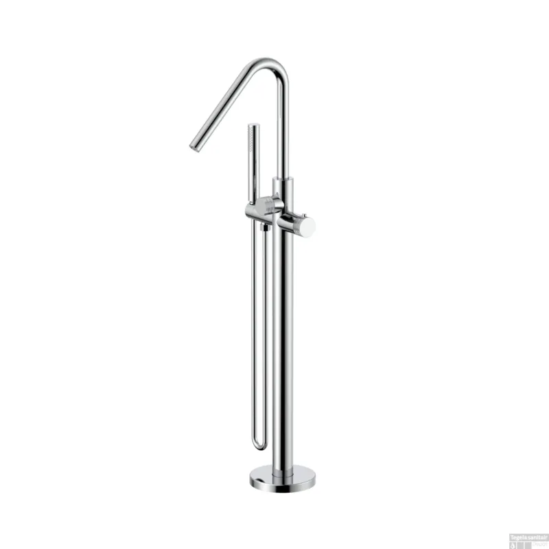 Badmengkraan BWS Sensa met Wateraansluiting Thermostatisch Opbouw Chroom Nieuw