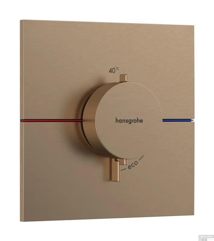 Goedkoop Hansgrohe ShowerSelect Comfort E thermostaat inbouw, Brushed Bronze