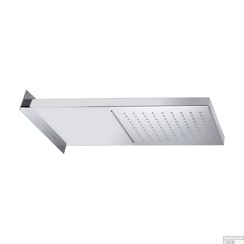 Regen douchekop Sapho Rechthoekig 50x20x3 cm Waterval Gepolijst RVS Bestseller