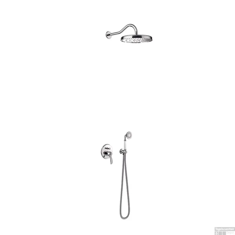 Finale Uitverkoop Regendoucheset Tres Clasic Mengkraan Incl. Handdouche Chroom